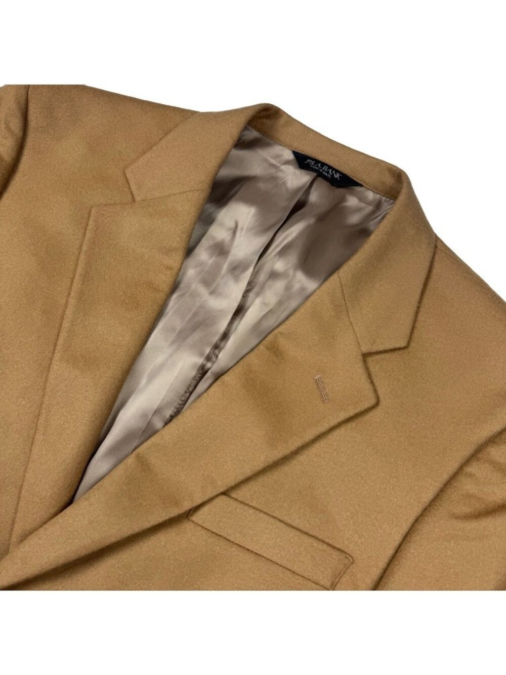 Jos A Bank Men’s 100% Cashmere 2-Button Blazer Brown • 43R